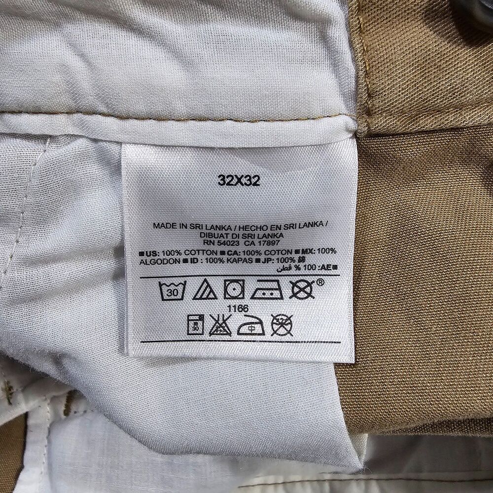 Mens Old Navy Khaki Pant Bundle 32x32 Casual Cotton Straight Bottoms - Picture 13 of 16